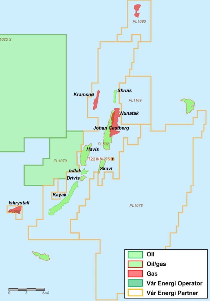 map of castberg license