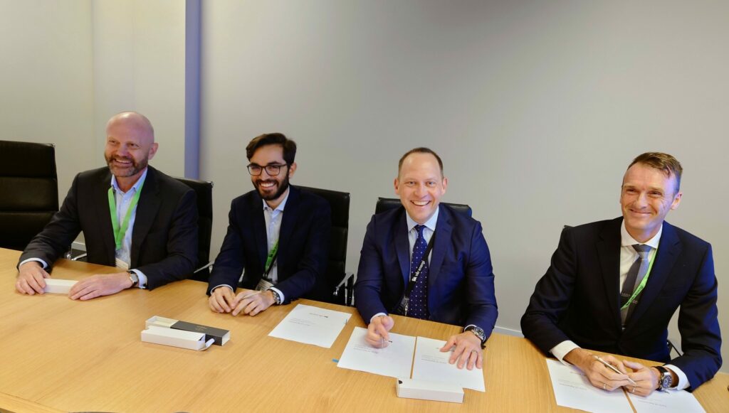 signing contract