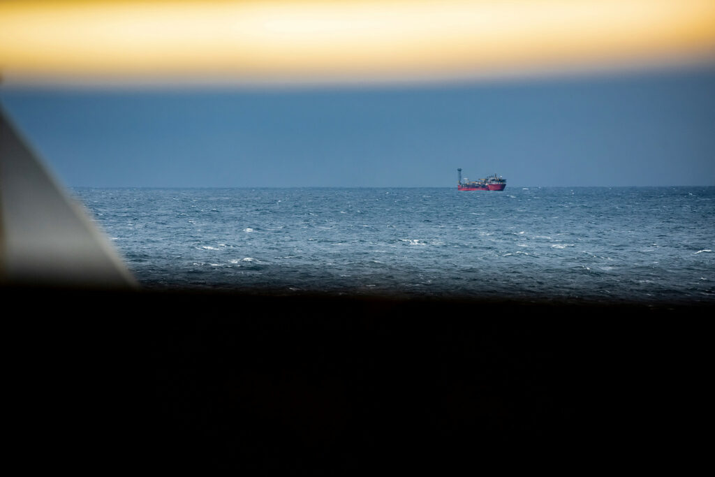 Balder FPU offshore from distance